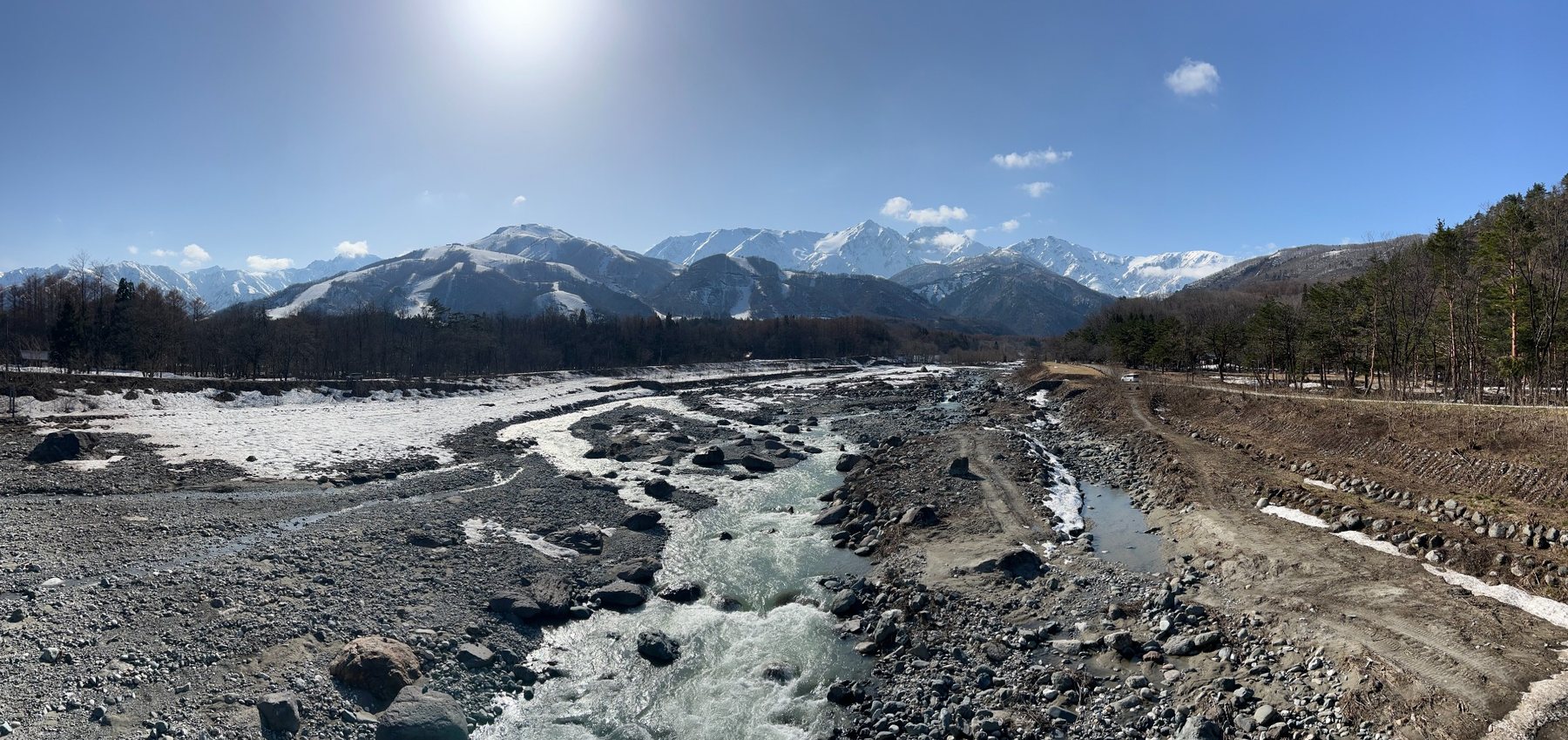 Hakuba Valley mountain panorama